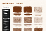 Pencils & Paper - brushes Procreate, a Brush Add-On by polikarpovaart (Thumbnail 8 of 13)