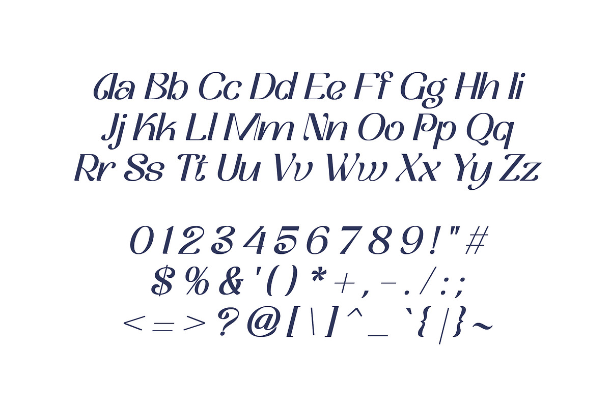 Lavendish - Modern Sans Serif Font, a Sans Serif Font by Pikgura (Photo 3 of 6)