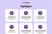 Aquara - Music App UI Kit, an UI Kit Template by Digibulbo (Thumbnail 2 of 8)