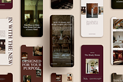Moody Social Media Templates, a Social Media Template by Brand & Bloom (Thumbnail 12 of 15)