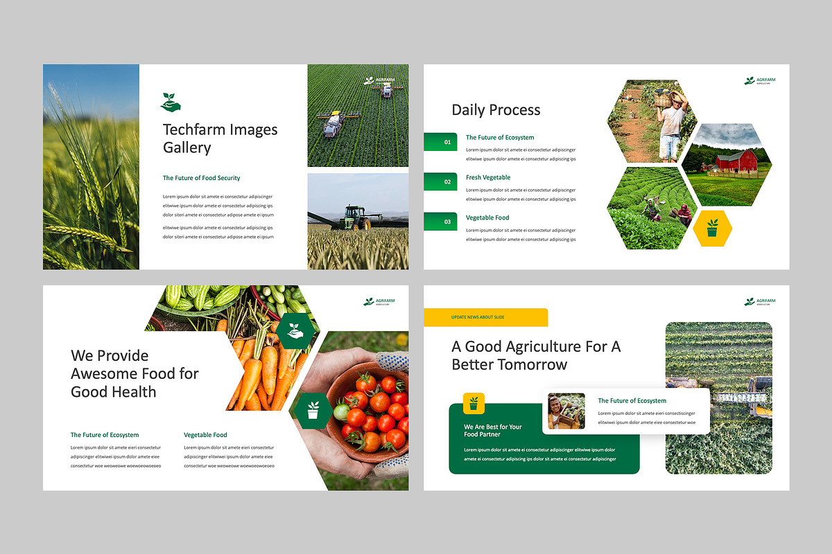 AGRIFARM - Agriculture Google Slides, a Presentation Template by rgbryand (Photo 4 of 9)