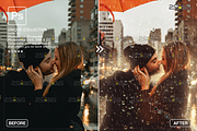 Rain Photoshop Overlays, an Object Graphic by 2SUNS (Thumbnail 4 of 9)