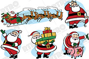 RTRO Santa Claus 7, an Illustration by RTRO Stock (Thumbnail 2 of 5)
