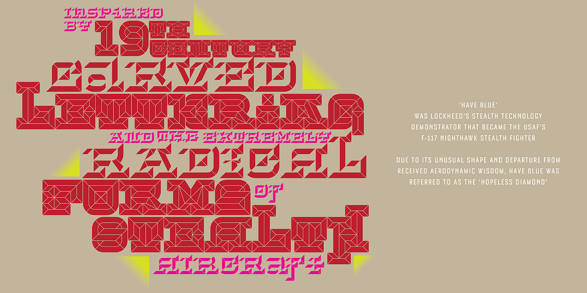 Hopeless Diamond, a Slab Serif Font by Barnbrook Fonts