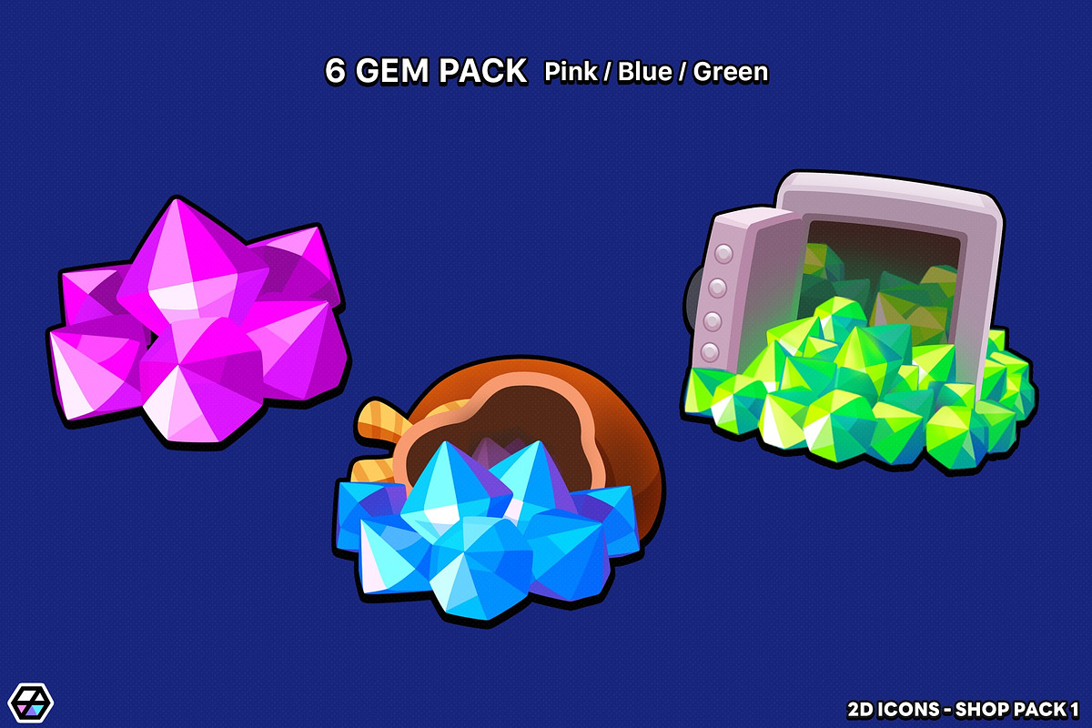 2D Icons - Shop Pack 1, an Object Graphic by LAYERLAB (Photo 3 of 7)