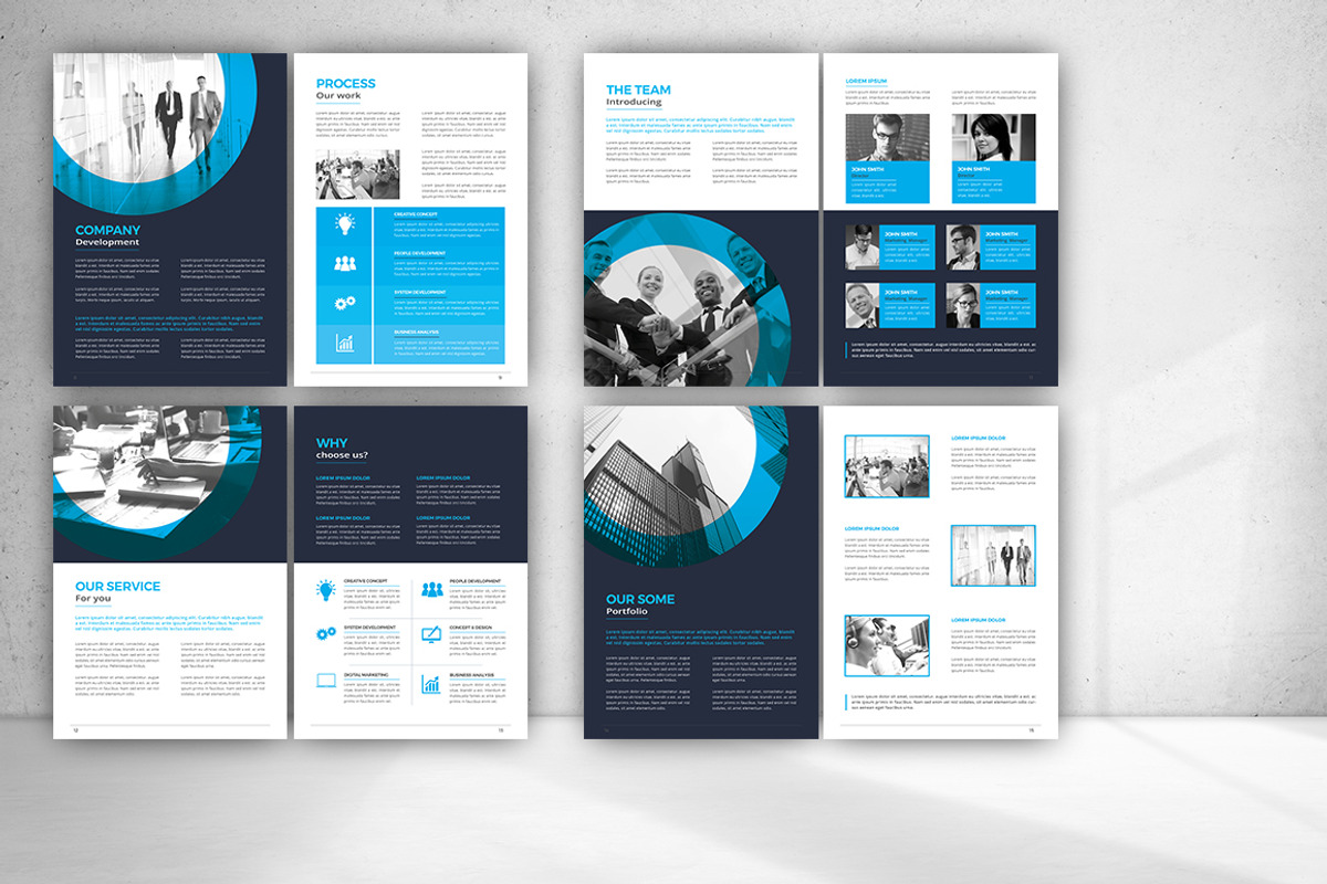Company Profile, a Brochure Template by design_pick (Photo 12 of 12)