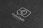CamChat logo, a Branding & Logo Template by La Animus (Thumbnail 3 of 3)