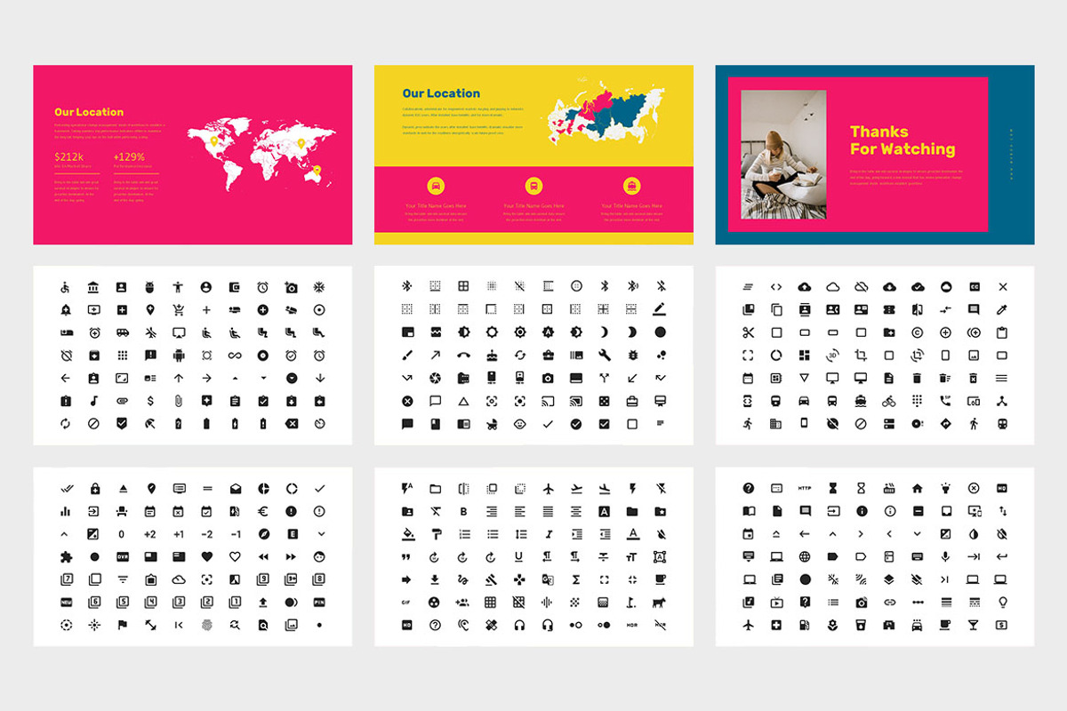 Hyboa Hostel Business Google Slides, a Presentation Template by Punkl Camp (Photo 9 of 9)