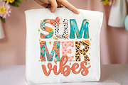 Summer Vibes Shirt PNG Sublimation, an Illustration by Libby Wishes (Thumbnail 3 of 5)