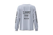 Premium Long Sleeve Mockup, an Apparel Mockup by DigitAuras (Thumbnail 2 of 3)