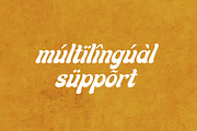 Bigsoul - Bold Retro Font, a Font by RantautypeStudio (Thumbnail 9 of 12)