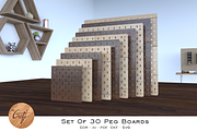 Set Of 30 Peg Boards, a Templates & Theme by StanleyTirtoutomo (Thumbnail 9 of 12)