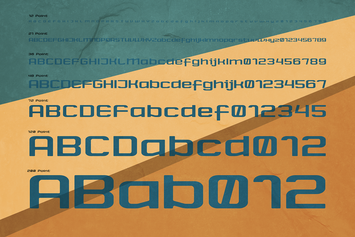 CLASSIC RETRO Typeface preview 4