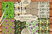 Big Irish Watercolor & Ink Set, an Illustration by Fluffy Unicorn (Thumbnail 3 of 6)