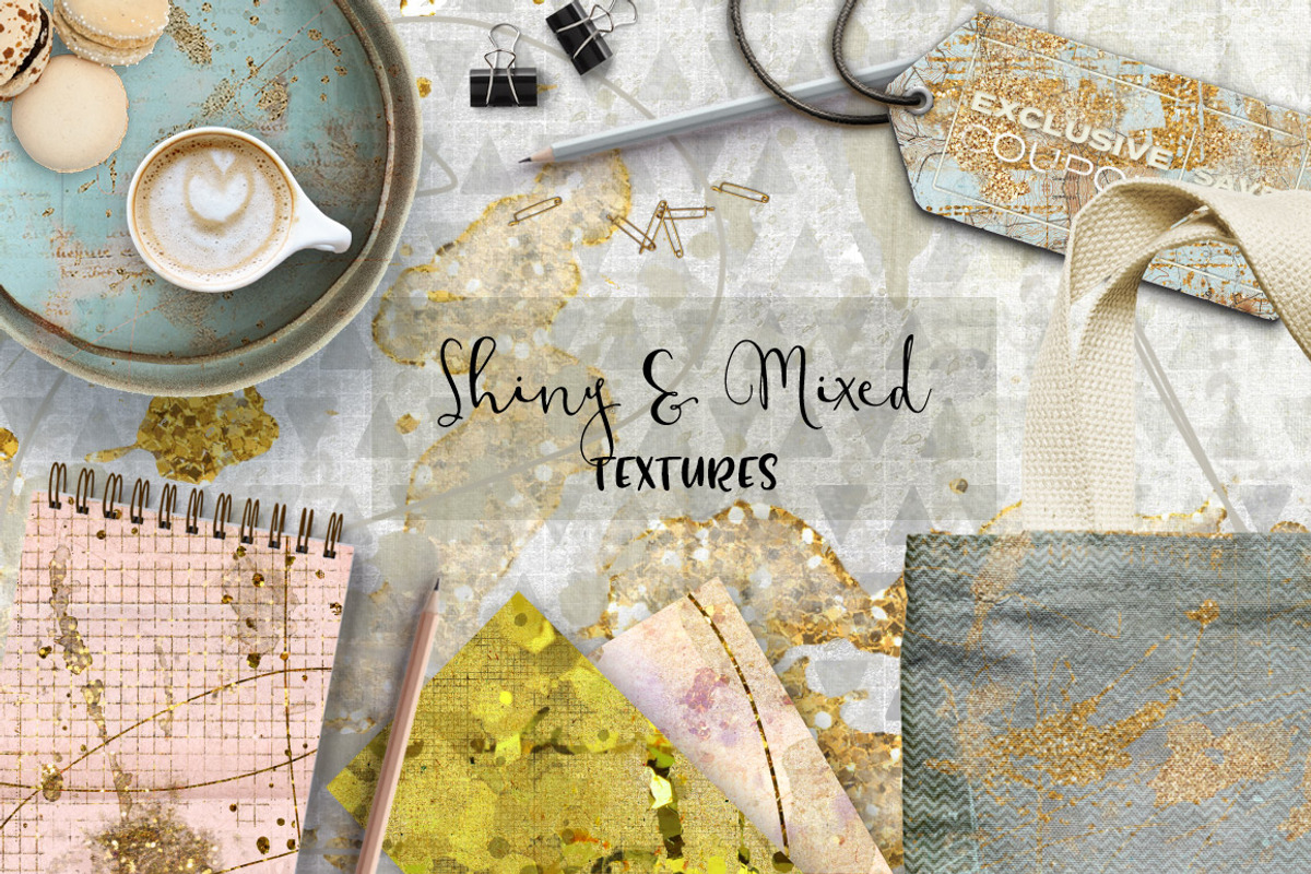 Shiny And Mixed, a Texture Graphic by LuOtero (Photo 1 of 6)