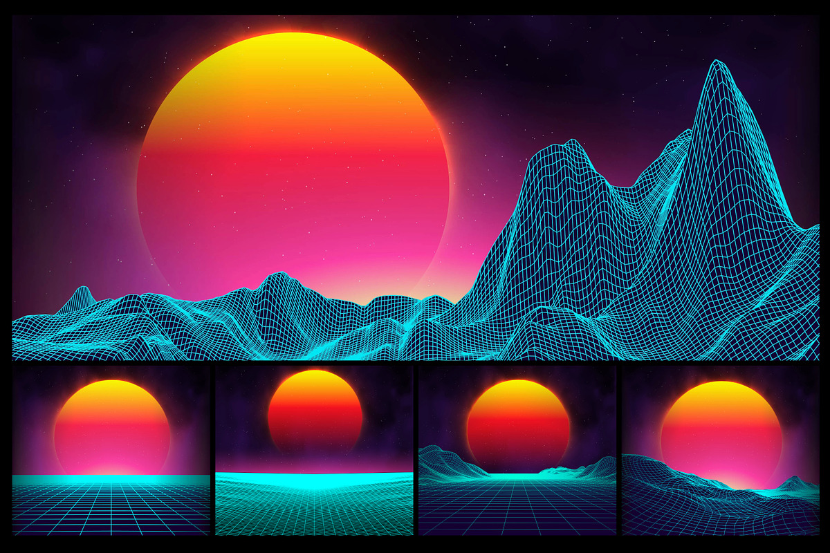 Aeternum - Retro Collection, a Technology Illustration by RDShop (Photo 6 of 7)