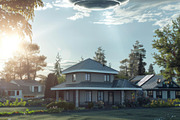 97 UFO objects flying in the sky, a Transportation Photo by Handmadefont (Thumbnail 61 of 101)