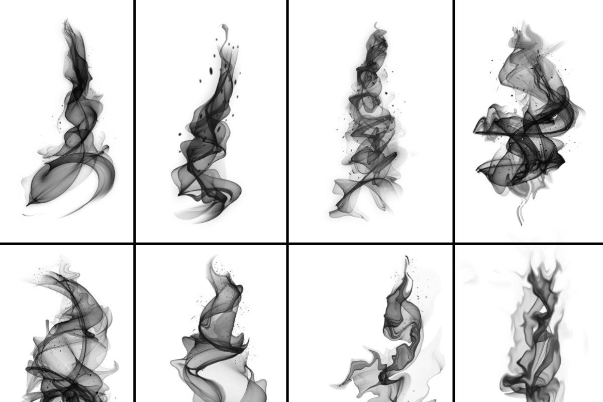 Smoke Photoshop Brushes, a Brush Add-On by MRI STUDIO (Photo 2 of 19)