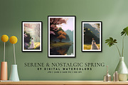 Serene and Nostalgic Spring, a Decorative Illustration by Digital Art Creations (Thumbnail 4 of 6)