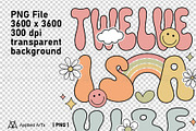 Twelve is a Vibe, 12th Birthday PNG, an Object Graphic by Applied Arts (Thumbnail 4 of 4)