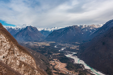 Beautiful soca valley containing soca, valley, and landscape, a Nature Photo by Dreamy Pixel