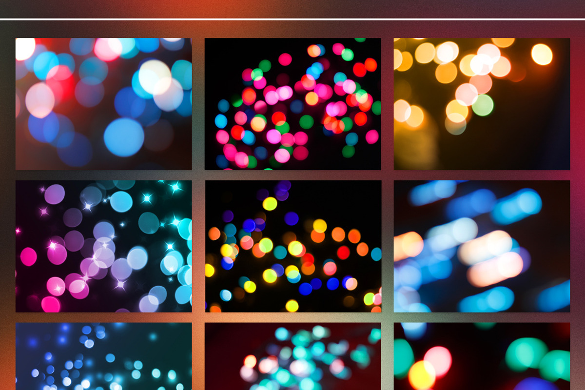 Bokeh Photos Backgrounds Set, a Texture Graphic by Backgrounds Store (Photo 3 of 4)