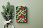 Holly, Berries & Bells Pattern, a Pattern Graphic by Little Creative Scribbles (Thumbnail 5 of 5)