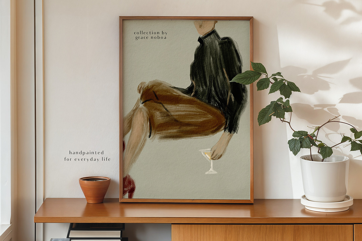 Gallery background prints & posters, a Background Graphic by Grace Noboa Illustrations (Photo 15 of 22)