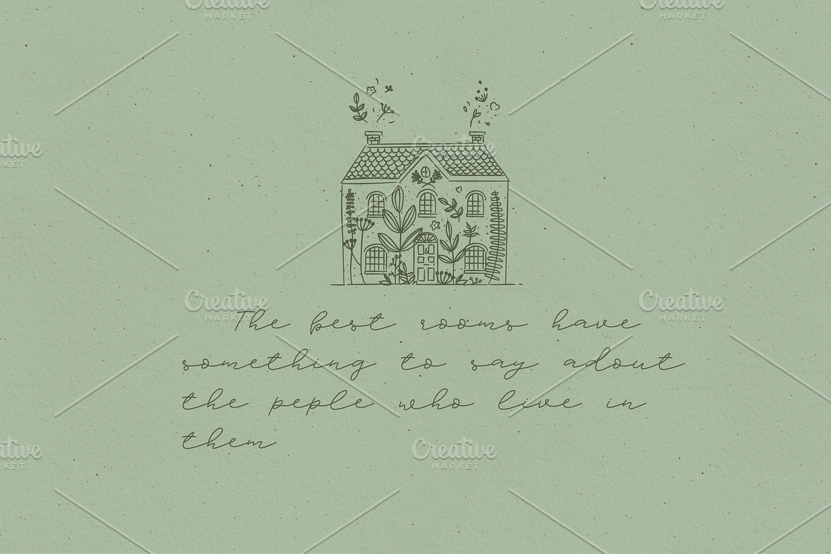 Dowly Font, a Handwritten Font by Anna (Photo 2 of 11)