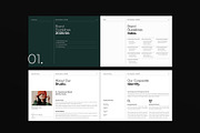Brand Guidelines Template Landscape, a Brochure Template by DesignCrest (Thumbnail 6 of 21)