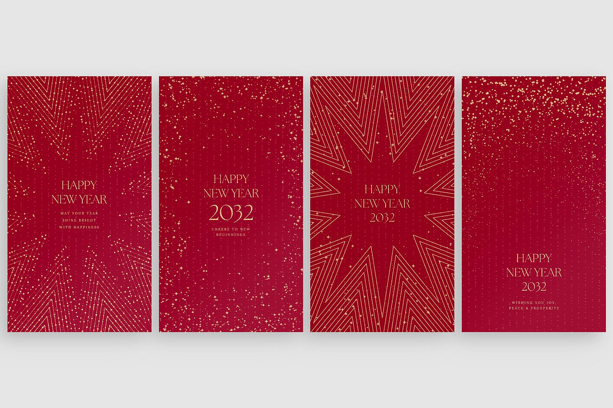 Happy New Year Backgrounds, a Flyer Template by BrandPacks (Photo 4 of 5)