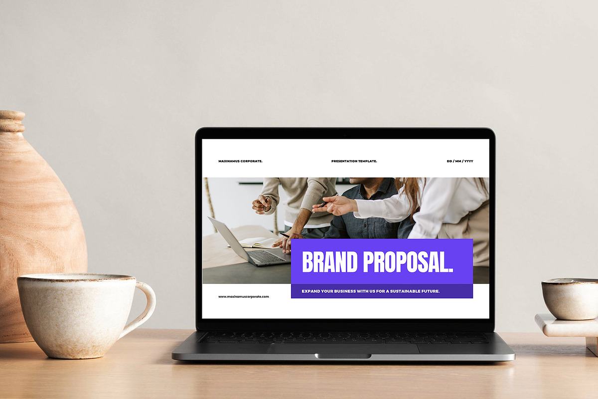 Brand Proposal Template, a Presentation Template by Occy Design (Photo 6 of 6)