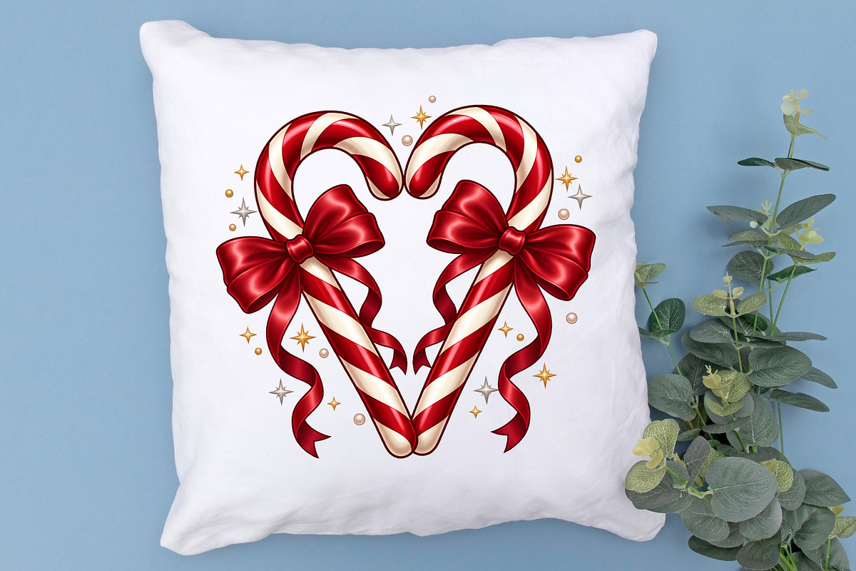 Holiday Christmas Candy Cane PNG, an Object Graphic by Zahyl Studio (Photo 7 of 7)