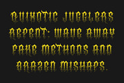 CS Hastings Halfpixel, a Blackletter Font by Craft Supply Co. (Thumbnail 4 of 8)