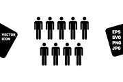 People Icon, an Icon by TukTuk Design (Thumbnail 1 of 2)
