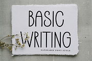 Book Writing, a Sans Serif Font by FreshTypeINK (Thumbnail 1 of 8)
