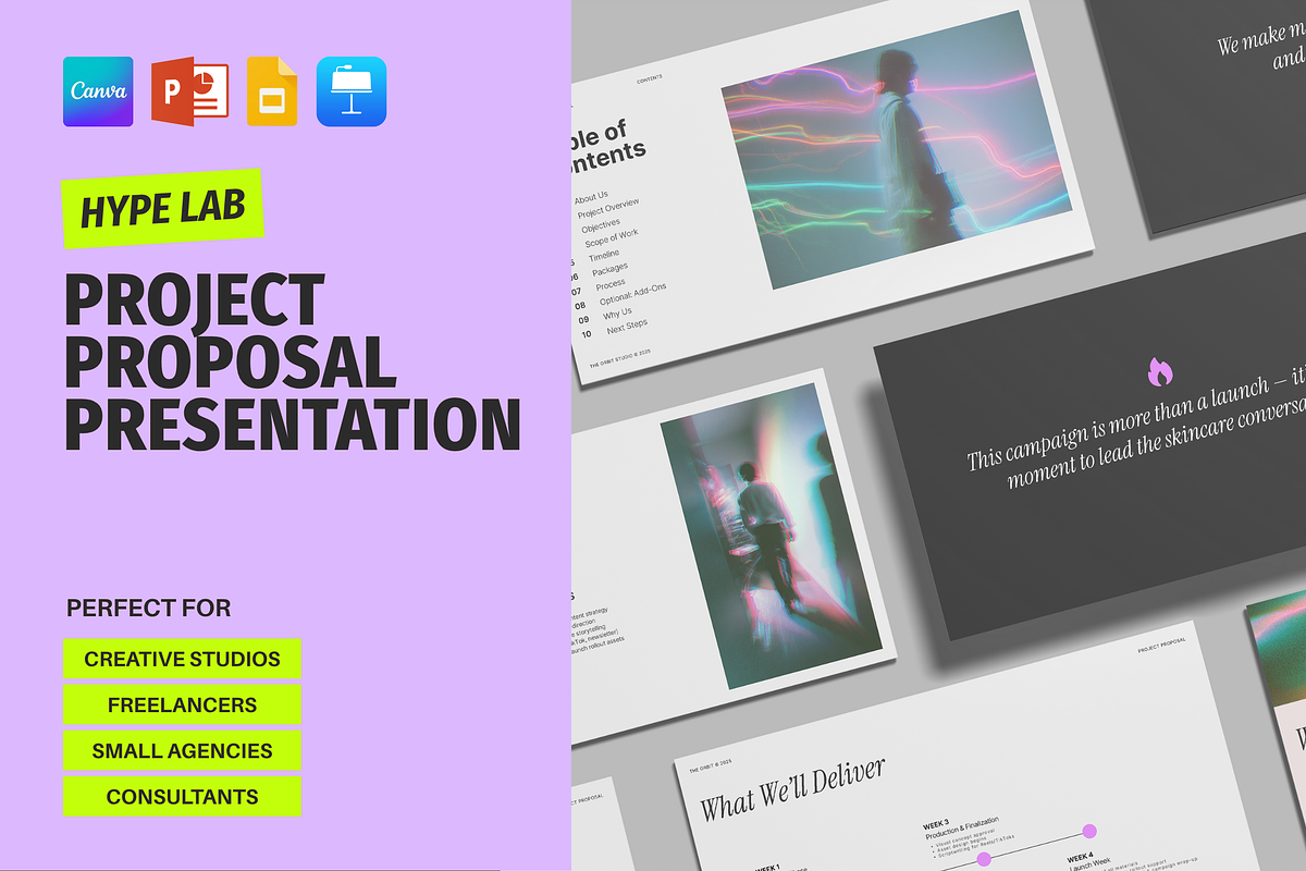 Hype Lab Project Proposal Deck