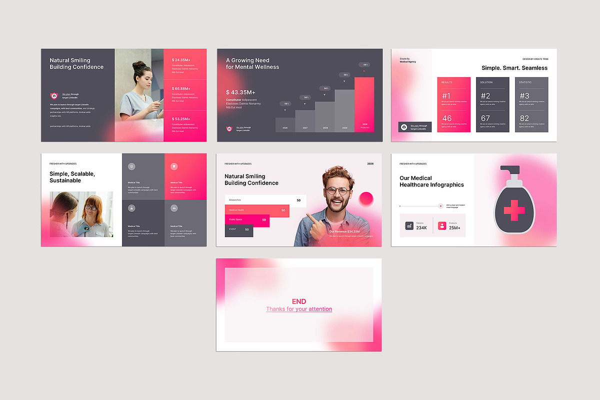 Healthcare Pitch Deck preview 6