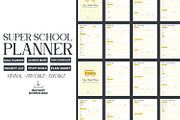 Super School Planner, a Presentation Template by Ahluva Studio (Thumbnail 1 of 9)