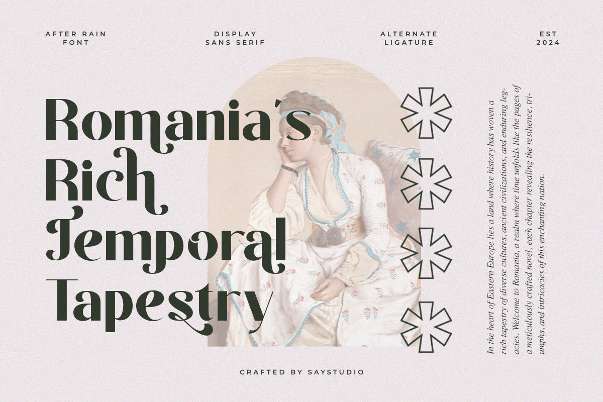 After Rain - Luxury Sans Serif Font, a Sans Serif Font by Say Studio (Photo 3 of 13)