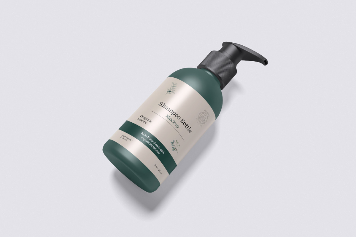 Shampoo Bottle Mockup Bundle Set, a Packaging Mockup by Rielismee (Photo 4 of 5)