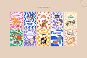 Playful Cat Breeds | Vector Pack, an Animal Illustration by Nutalin Art (Thumbnail 12 of 14)