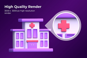 Medical 3D Icon Pack