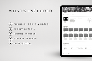 Notion Income & Expense Planner