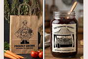 Farm Clipart SVG Hand Drawn Market, a Decorative Illustration by Anada Arty (Thumbnail 8 of 10)