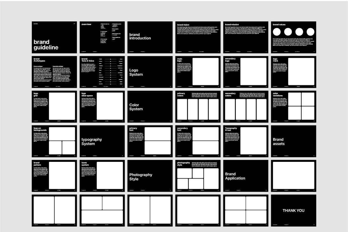 Editorial Minimal Brand Guidelines