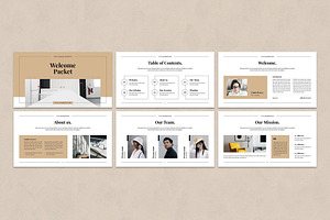 Welcome Packet Presentation Template