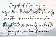 Outline | Script Font, a Handwritten Font by Scratchones (Thumbnail 6 of 9)