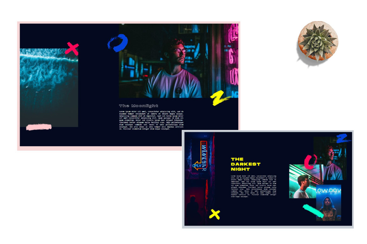 Blurry Night - Gradient Powerpoint, a Presentation Template by Putra Khan (Photo 2 of 12)