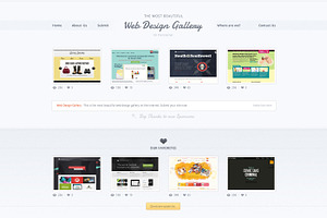 Web Design Gallery - PSD Template